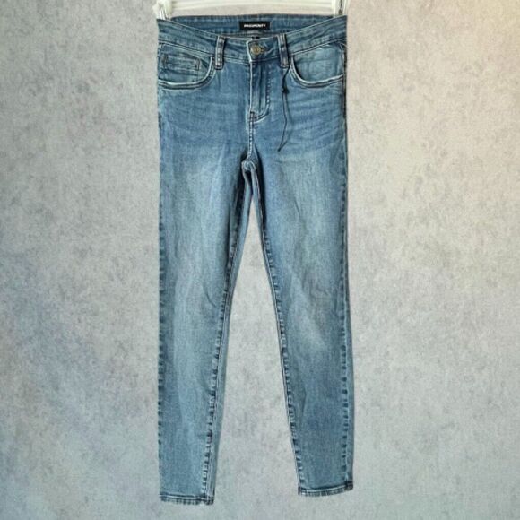 Prosperity Womens Jeans Size 25 Blue Mid Rise Ankle Stretch Skinny Denim NEW! - Picture 1 of 15